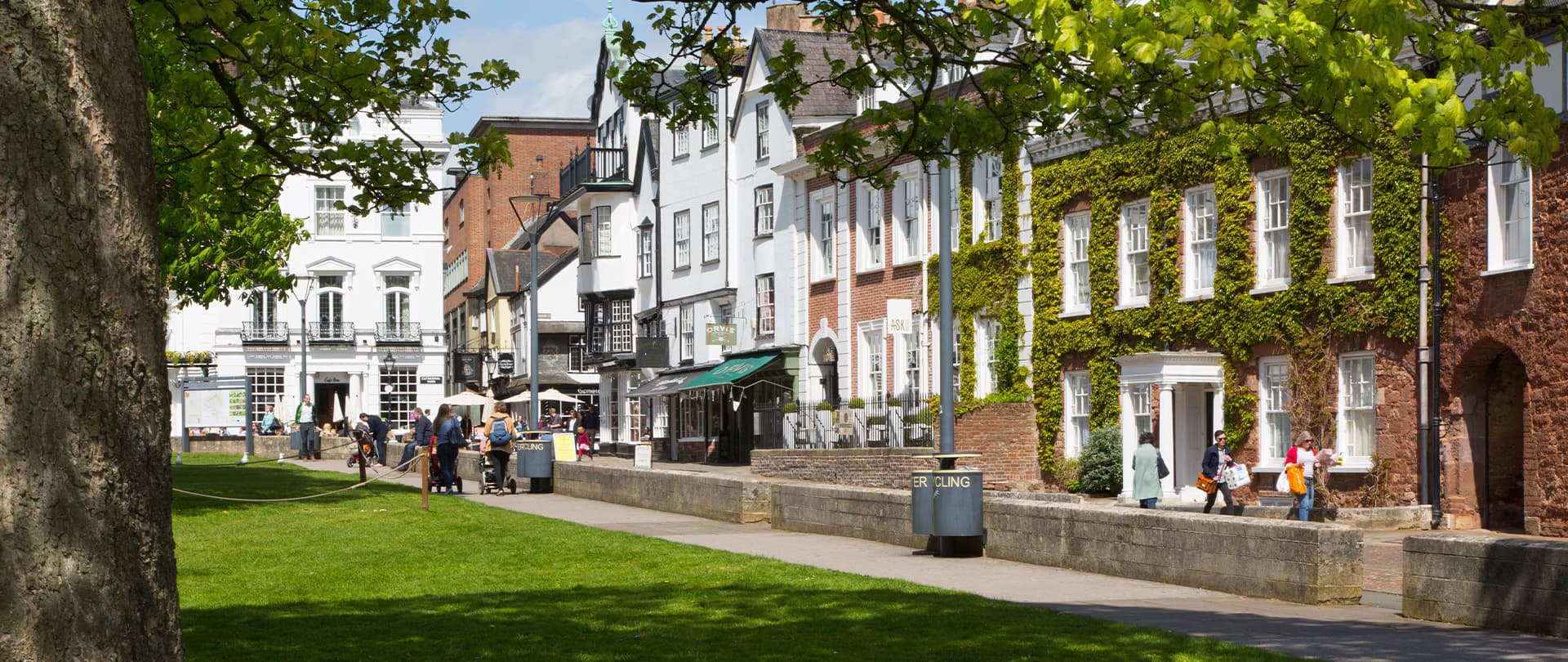 Cathedral Close in Exteter