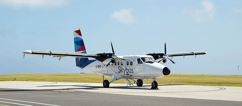Skybus Flights Newquay to Isles of Scilly